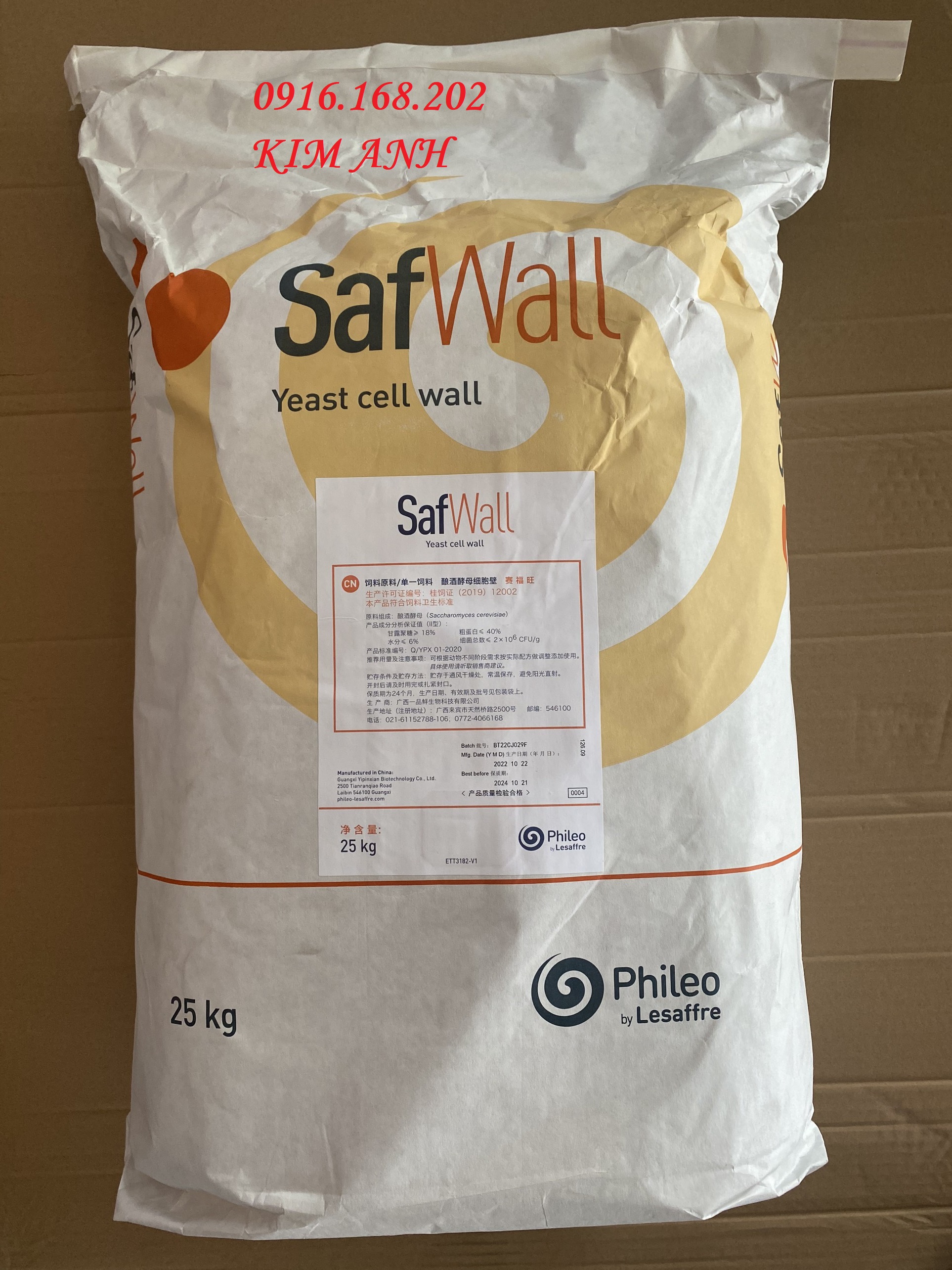 SAFWALL – Betaglucan & MOS tăng cường miễn dịch cho vật nuôi